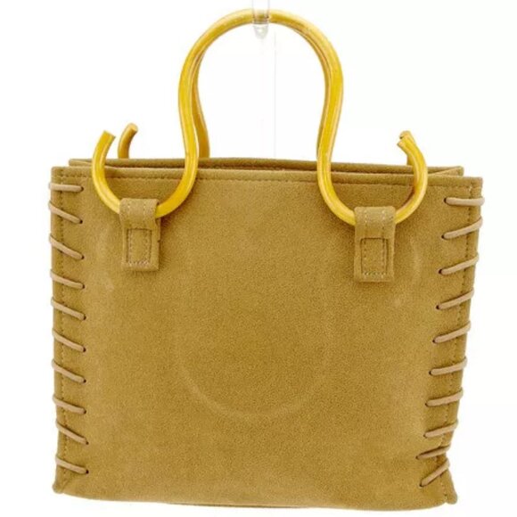 Samantha Thavasa Handbag Brown Woman Authentic Used - Picture 2 of 6